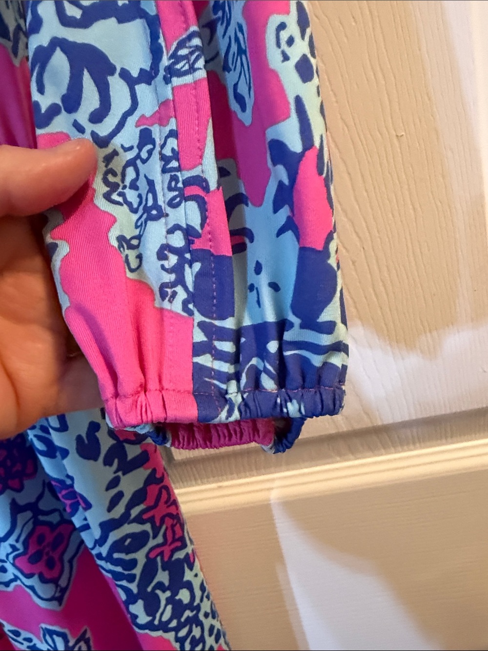 Lilly Pulitzer Ashlynn maxi dress in the "Pop on the Square" print - Picture 7 of 10